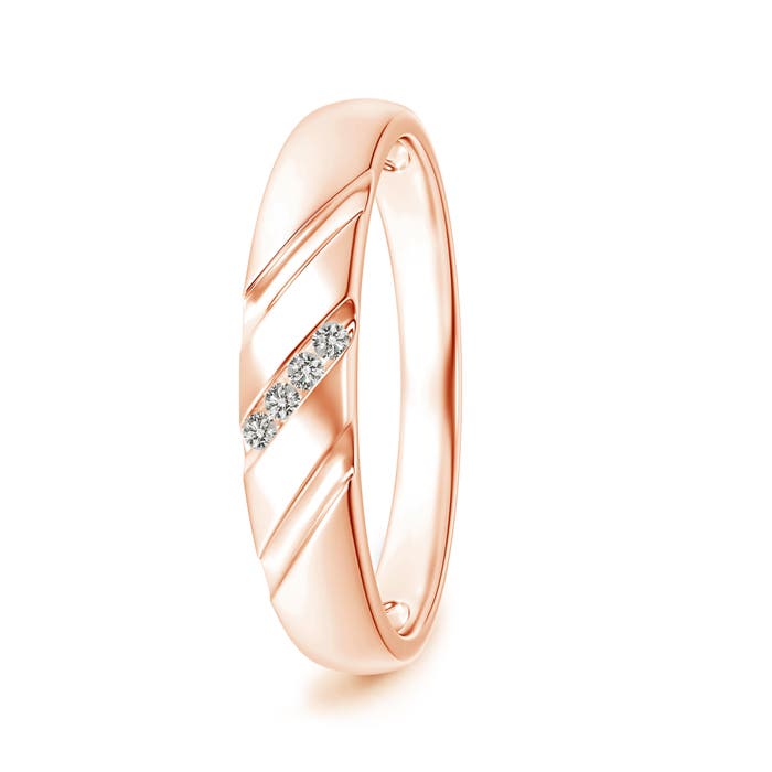 K, I3 / 0.05 CT / 14 KT Rose Gold