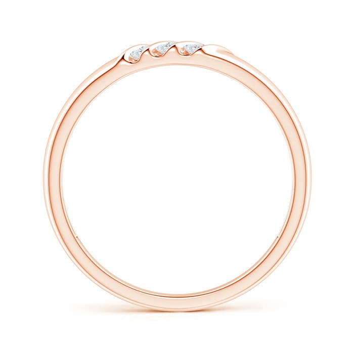 G, VS2 / 0.14 CT / 14 KT Rose Gold