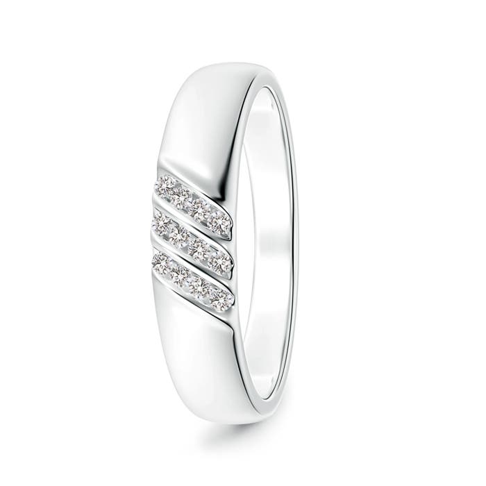 I-J, I1-I2 / 0.14 CT / 14 KT White Gold