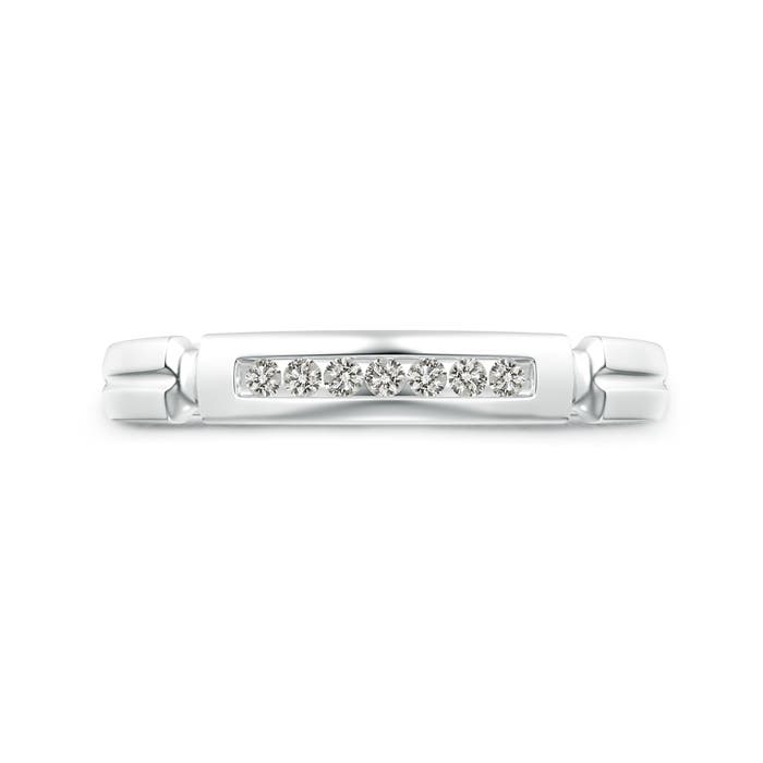 K, I3 / 0.11 CT / 14 KT White Gold