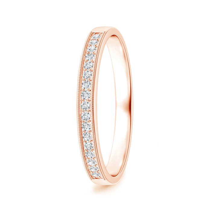 G, VS2 / 0.19 CT / 14 KT Rose Gold