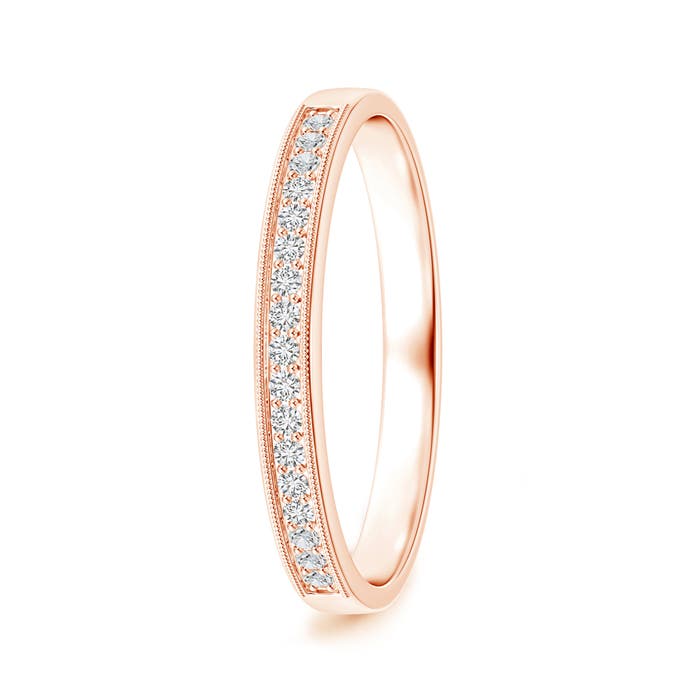 H, SI2 / 0.19 CT / 14 KT Rose Gold