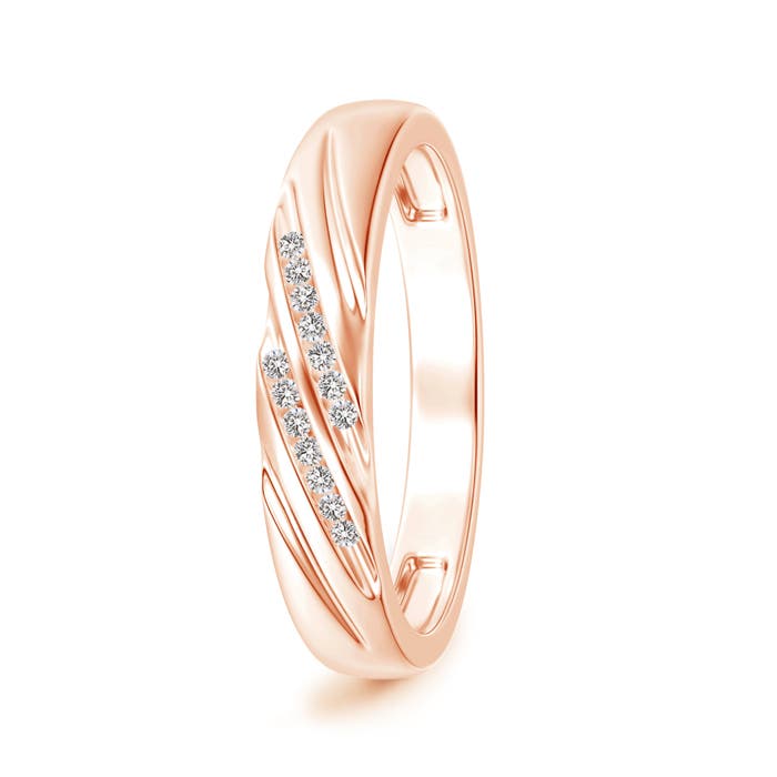 I-J, I1-I2 / 0.1 CT / 14 KT Rose Gold