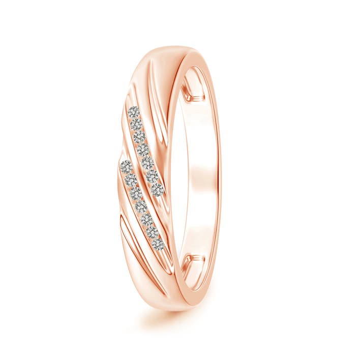 K, I3 / 0.1 CT / 14 KT Rose Gold