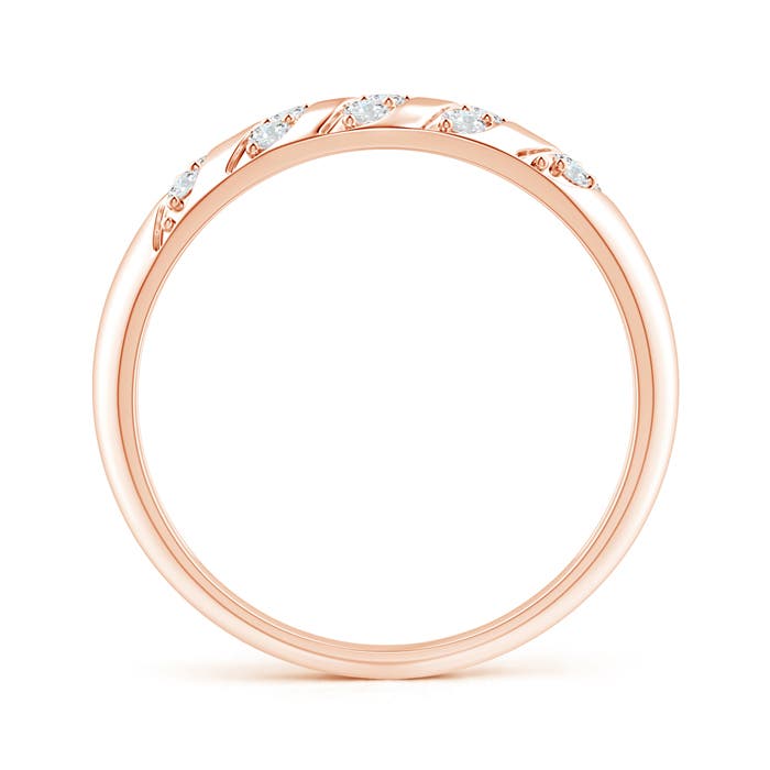 G, VS2 / 0.33 CT / 14 KT Rose Gold