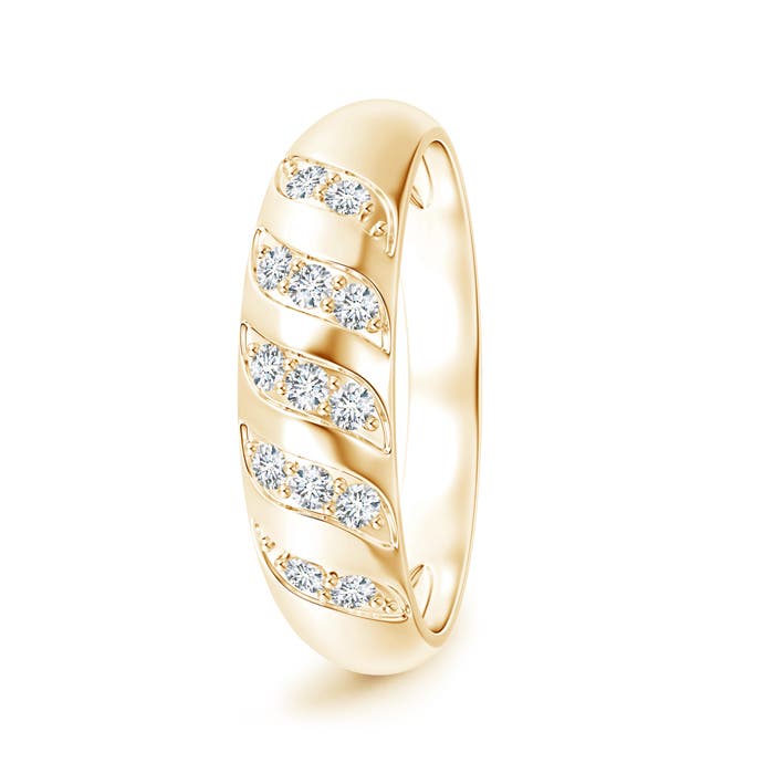 G, VS2 / 0.33 CT / 14 KT Yellow Gold