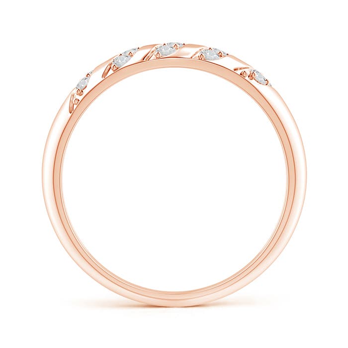 H, SI2 / 0.33 CT / 14 KT Rose Gold