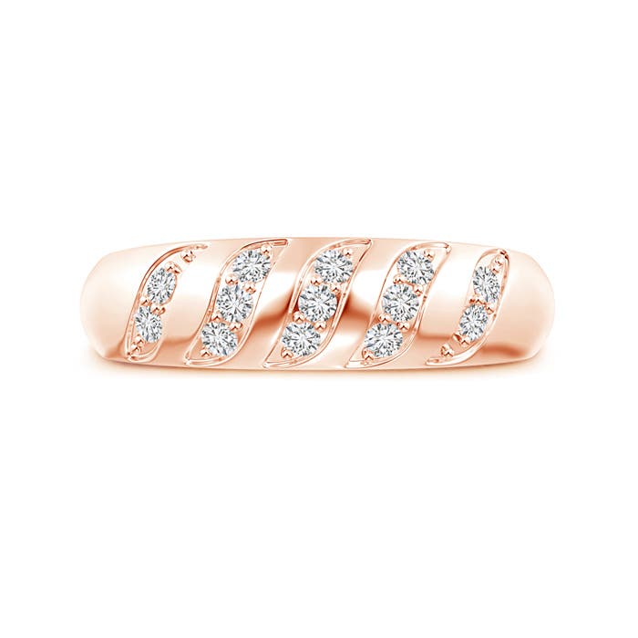 H, SI2 / 0.33 CT / 14 KT Rose Gold