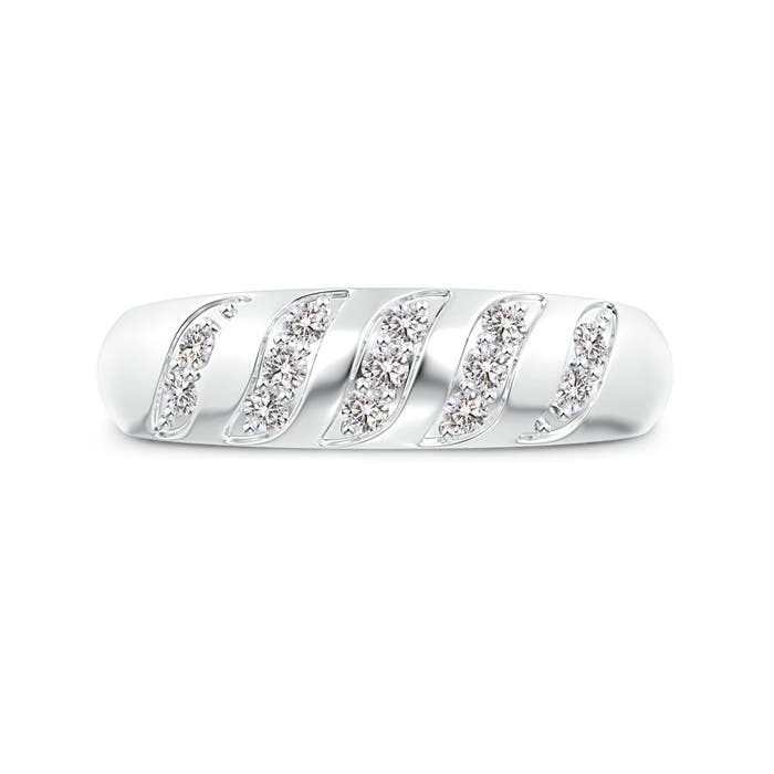 I-J, I1-I2 / 0.33 CT / 14 KT White Gold