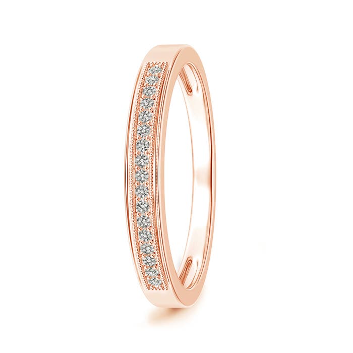 K, I3 / 0.14 CT / 14 KT Rose Gold