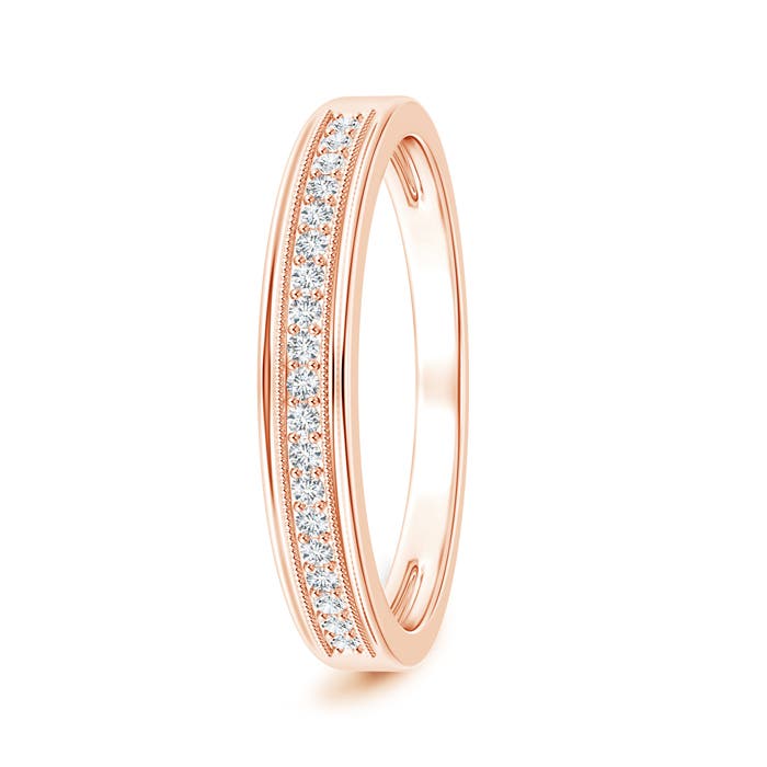 G, VS2 / 0.17 CT / 14 KT Rose Gold