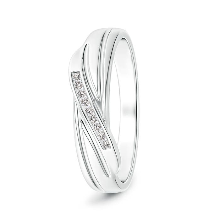 I-J, I1-I2 / 0.08 CT / 14 KT White Gold