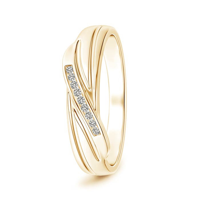 K, I3 / 0.08 CT / 14 KT Yellow Gold