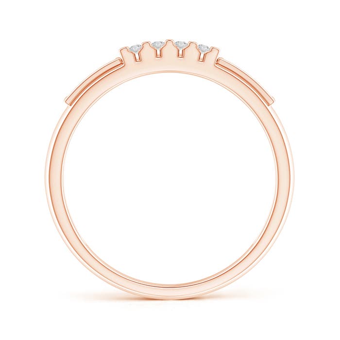 H, SI2 / 0.24 CT / 14 KT Rose Gold