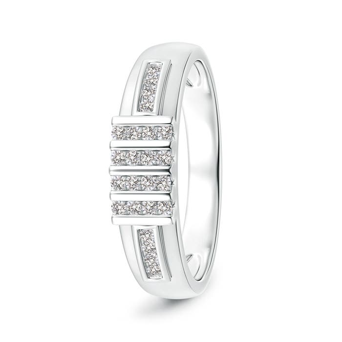 I-J, I1-I2 / 0.24 CT / 14 KT White Gold