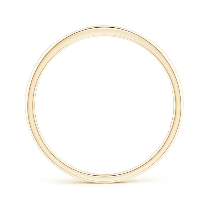 1.8mm HSI2 Channel Grooved Classic Diamond Men's Wedding Band in Yellow Gold product image