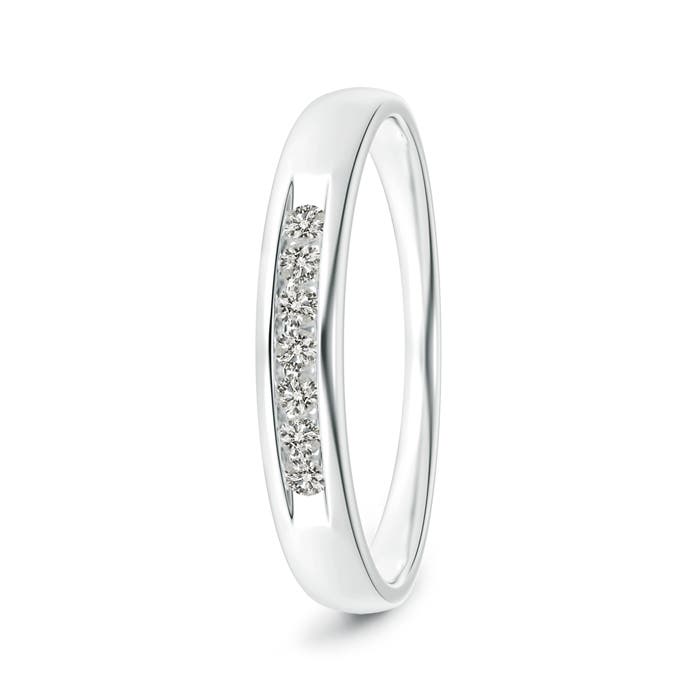 K, I3 / 0.18 CT / 14 KT White Gold