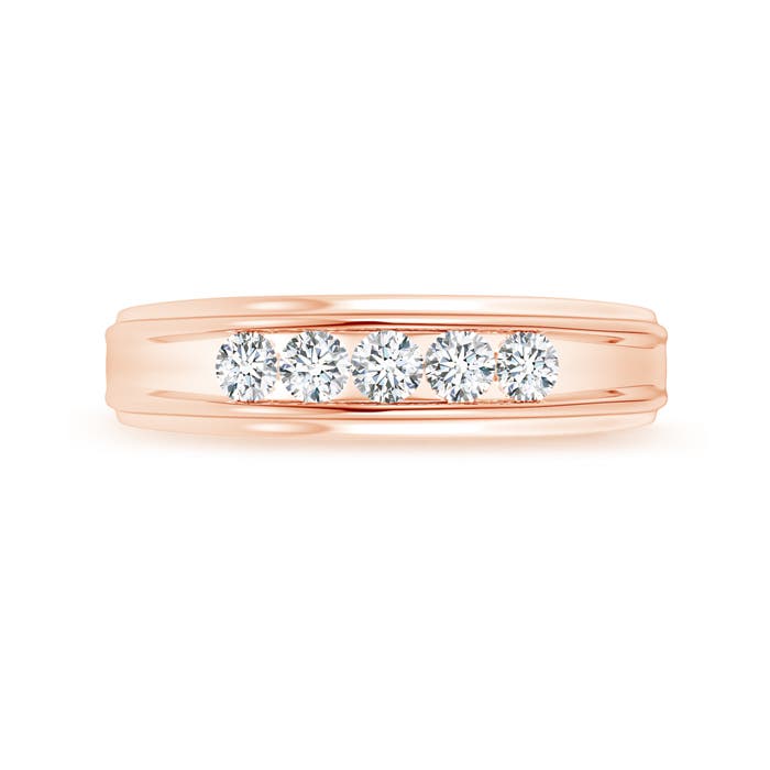 G, VS2 / 0.48 CT / 14 KT Rose Gold