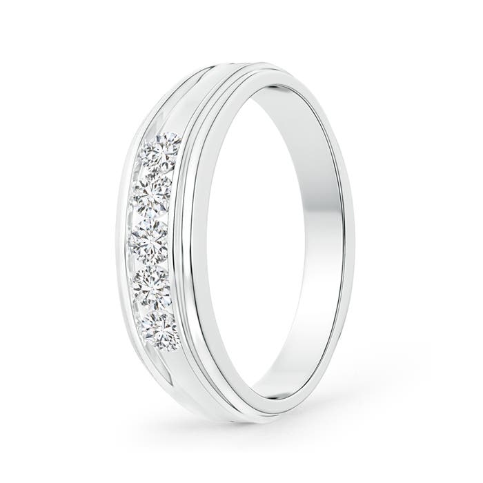 H, SI2 / 0.48 CT / 14 KT White Gold