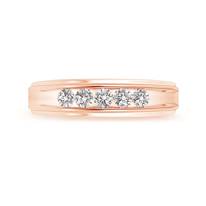 I-J, I1-I2 / 0.48 CT / 14 KT Rose Gold