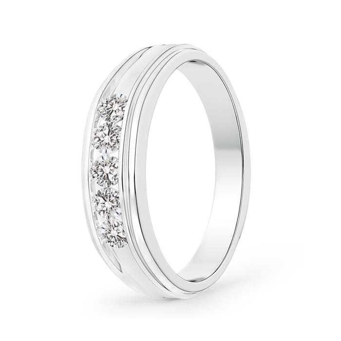 I-J, I1-I2 / 0.48 CT / 14 KT White Gold