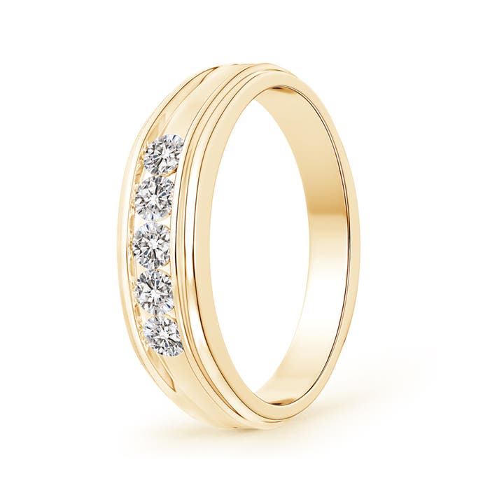 I-J, I1-I2 / 0.48 CT / 14 KT Yellow Gold