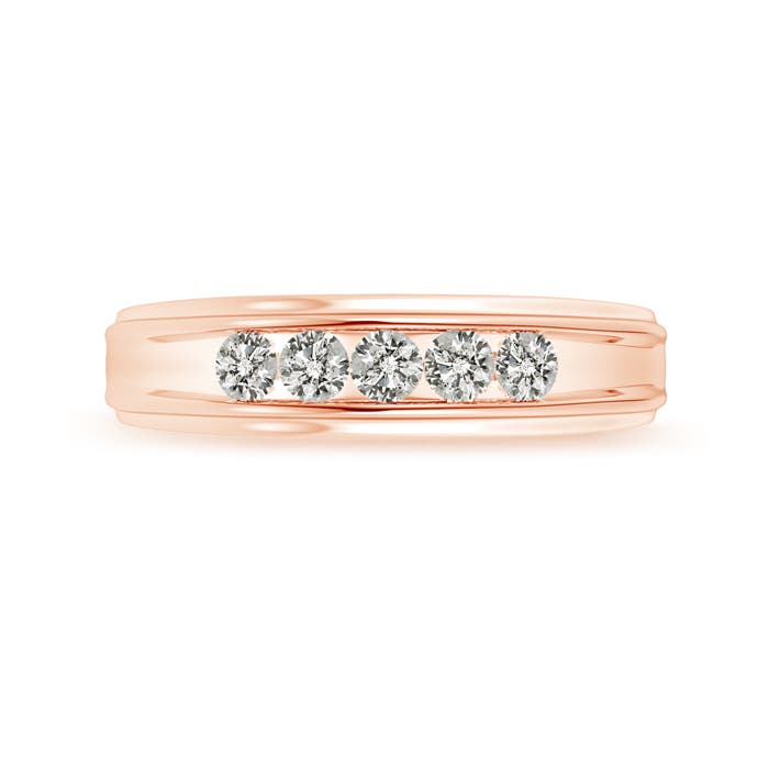 K, I3 / 0.48 CT / 14 KT Rose Gold