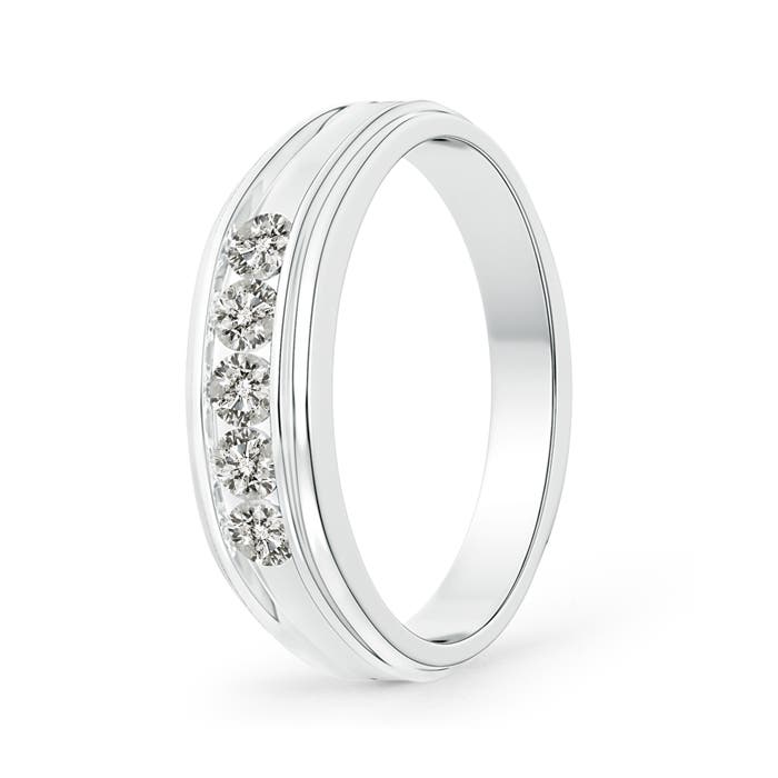 K, I3 / 0.48 CT / 14 KT White Gold