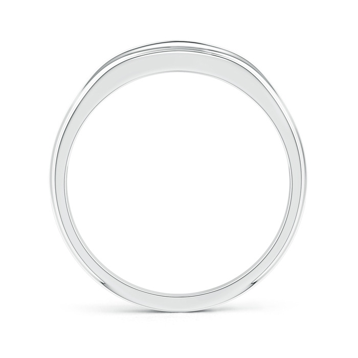 3.8mm GVS2 Channel-Set Diamond Five Stone Men's Wedding Band in P950 Platinum product image