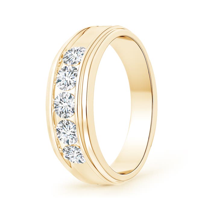 G, VS2 / 1 CT / 14 KT Yellow Gold