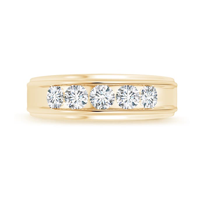 G, VS2 / 1 CT / 14 KT Yellow Gold