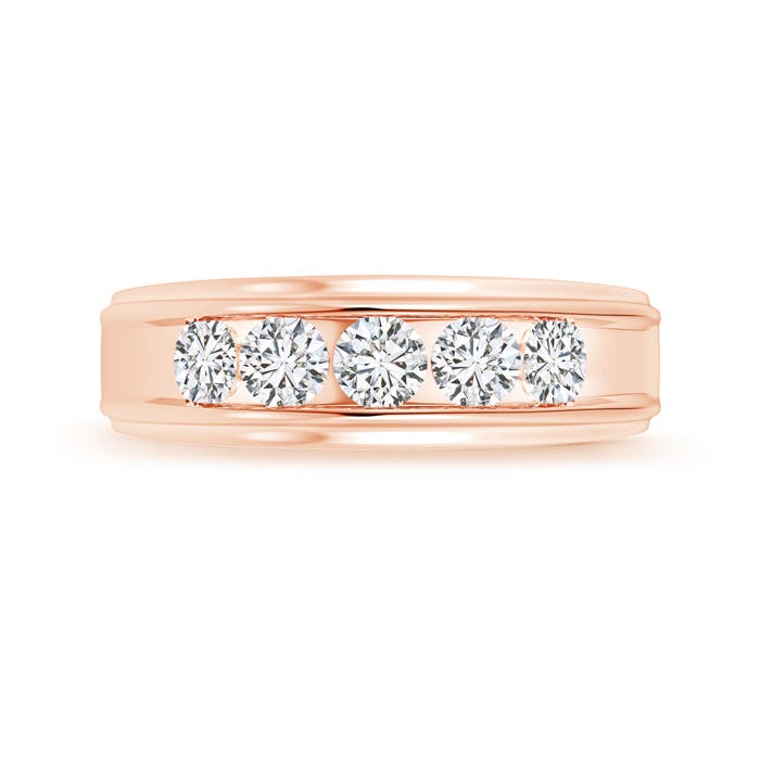 H, SI2 / 1 CT / 14 KT Rose Gold