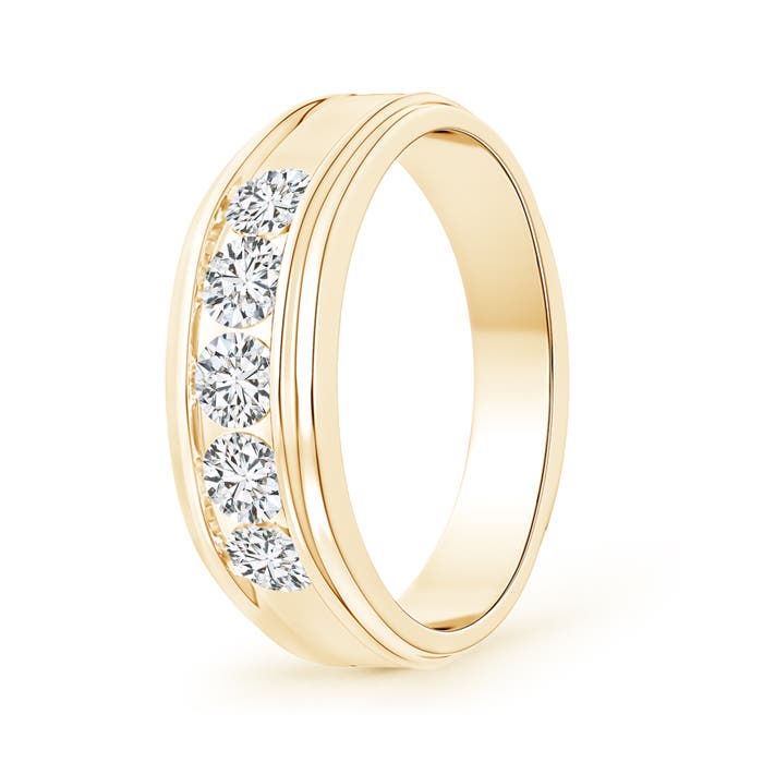 H, SI2 / 1 CT / 14 KT Yellow Gold