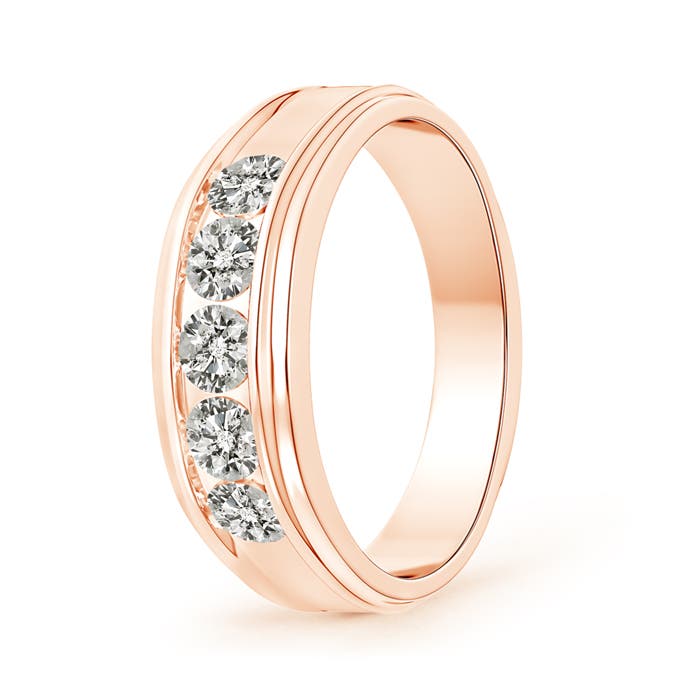 K, I3 / 1 CT / 14 KT Rose Gold