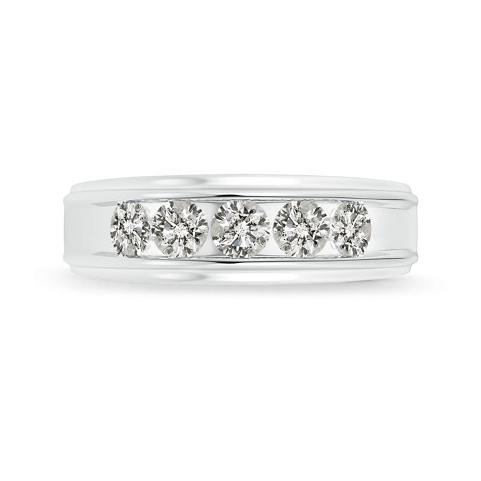 K, I3 / 1 CT / 14 KT White Gold