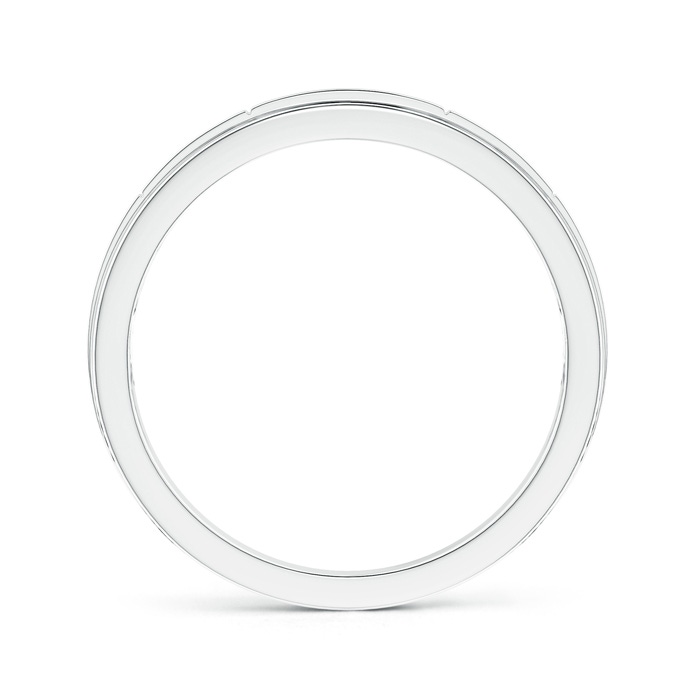 2.5mm GVS2 Step-Edged Channel-Set Diamond Men's Wedding Band in White Gold side-1