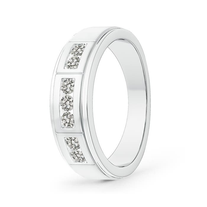 K, I3 / 0.48 CT / 14 KT White Gold