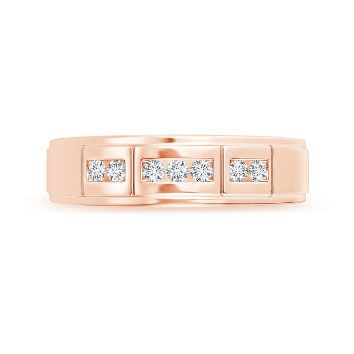 F-G, VS / 0.25 CT / 14 KT Rose Gold