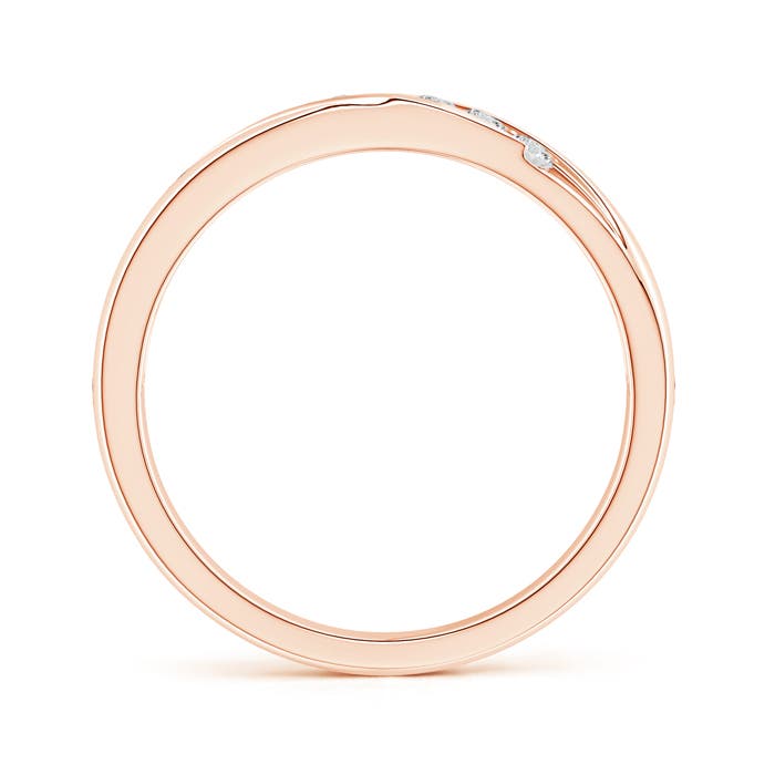 H, SI2 / 0.36 CT / 14 KT Rose Gold