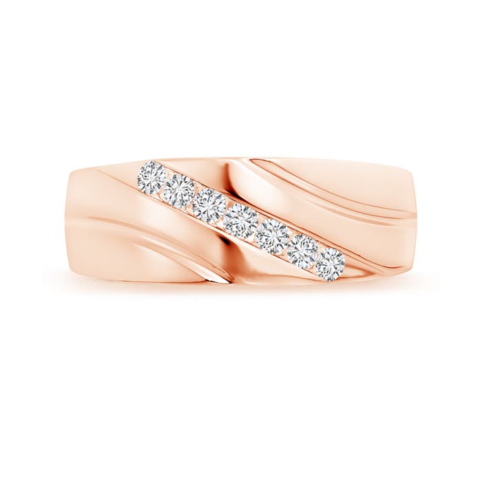 H, SI2 / 0.36 CT / 14 KT Rose Gold