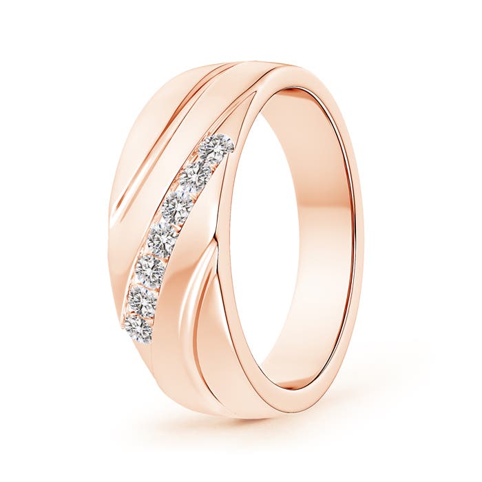 I-J, I1-I2 / 0.36 CT / 14 KT Rose Gold