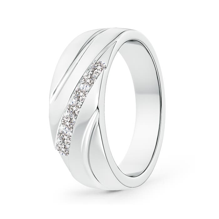 I-J, I1-I2 / 0.36 CT / 14 KT White Gold