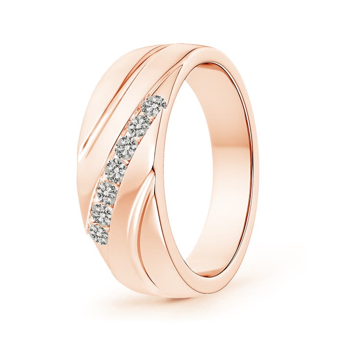 K, I3 / 0.36 CT / 14 KT Rose Gold