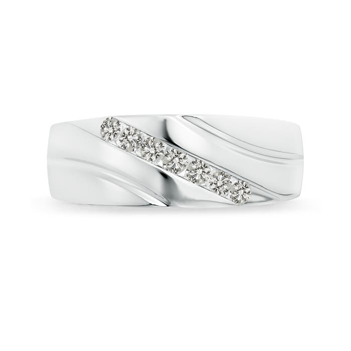 K, I3 / 0.36 CT / 14 KT White Gold