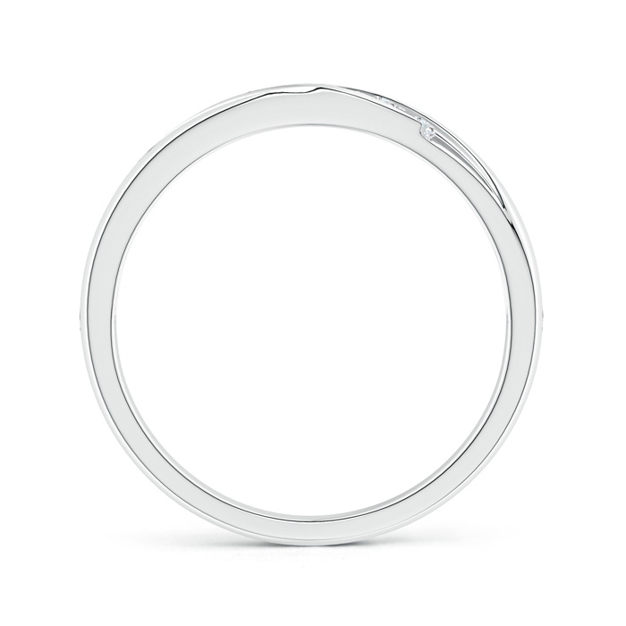 2mm GVS2 Channel-Set Slanted Diamond 7-Stone Wedding Band for Him in White Gold side-1