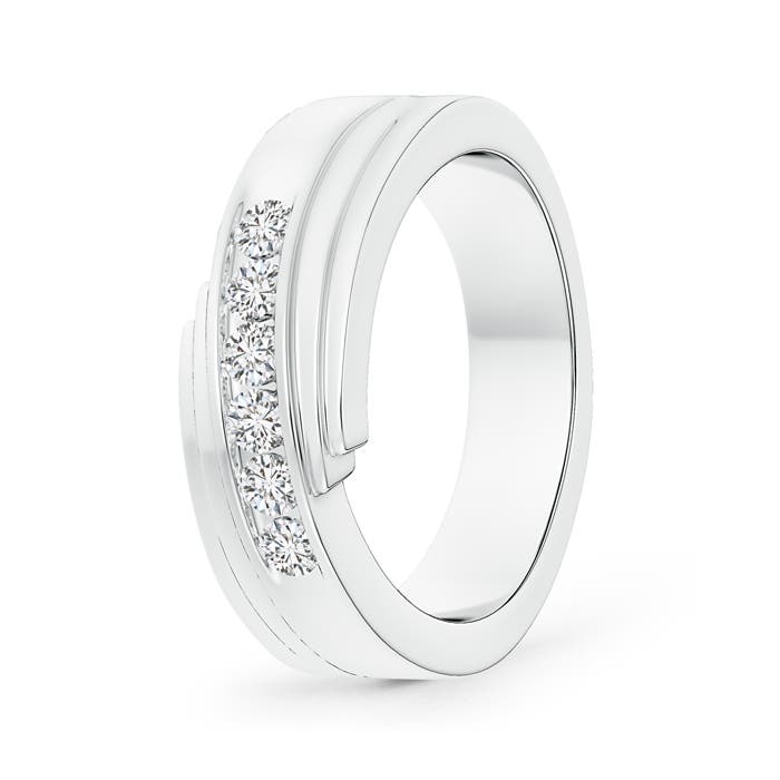 H, SI2 / 0.47 CT / 14 KT White Gold