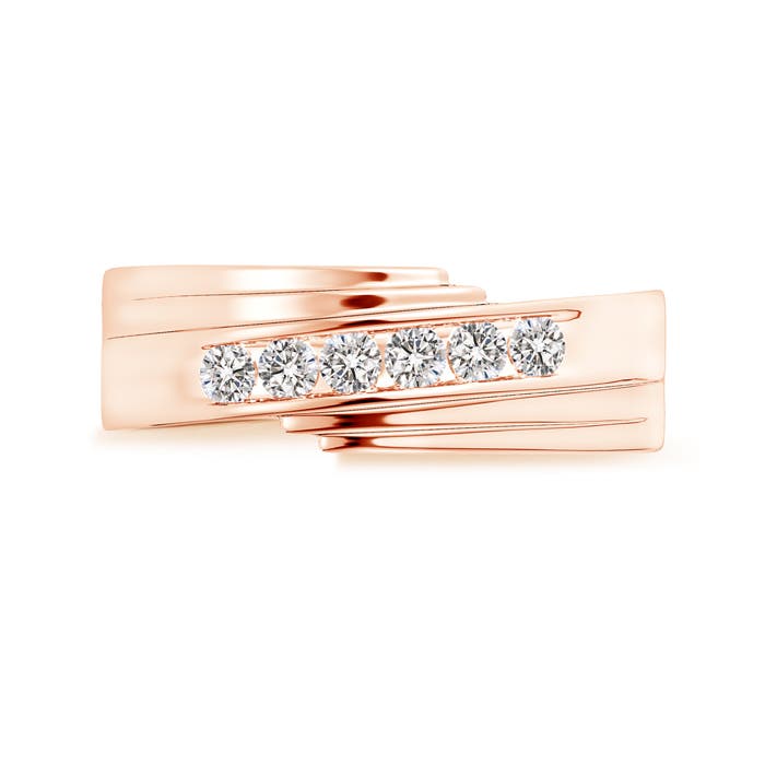 I-J, I1-I2 / 0.47 CT / 14 KT Rose Gold