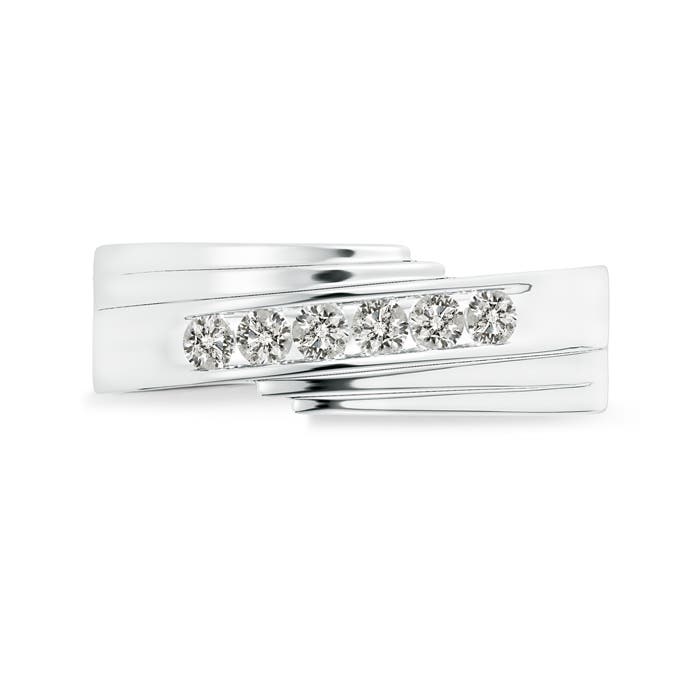 K, I3 / 0.47 CT / 14 KT White Gold