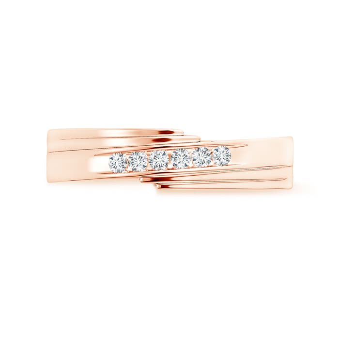 G, VS2 / 0.21 CT / 14 KT Rose Gold