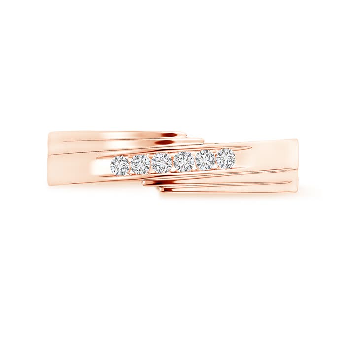 H, SI2 / 0.21 CT / 14 KT Rose Gold